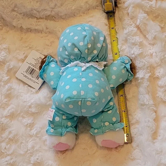 🌴3/$15🌴  Vintage blue polka dot Papel Bearly Bunny Jr in costume kids - Picture 14 of 15